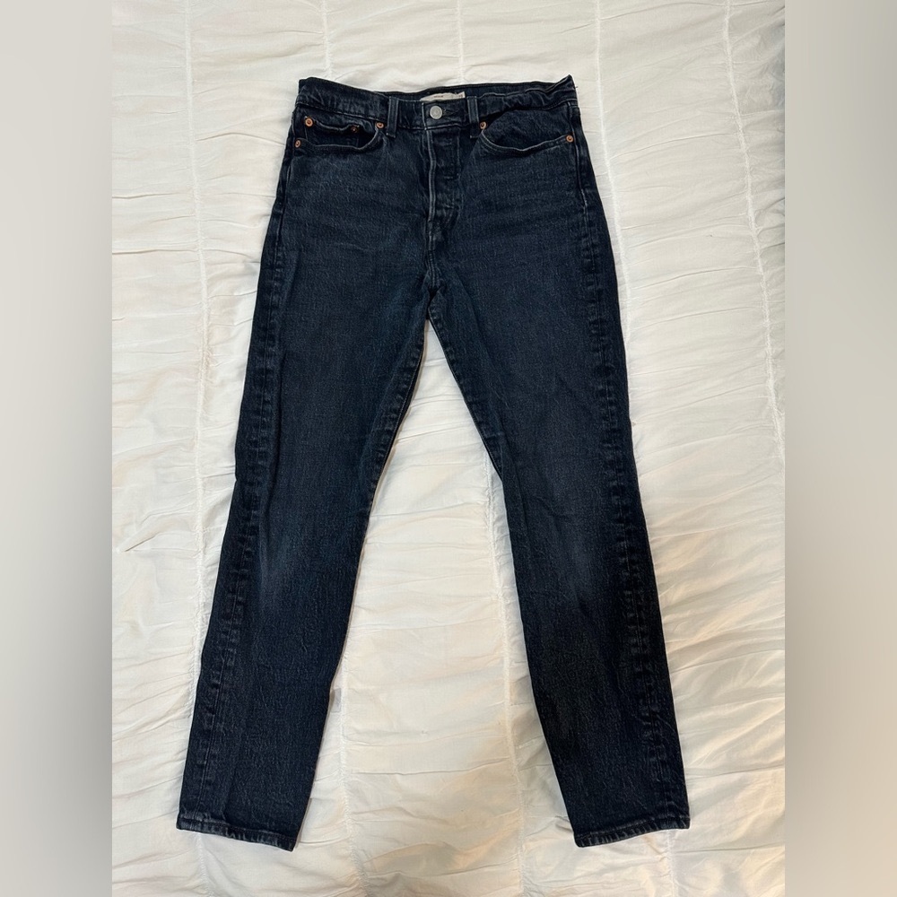 Black Levi Wedgie Jeans